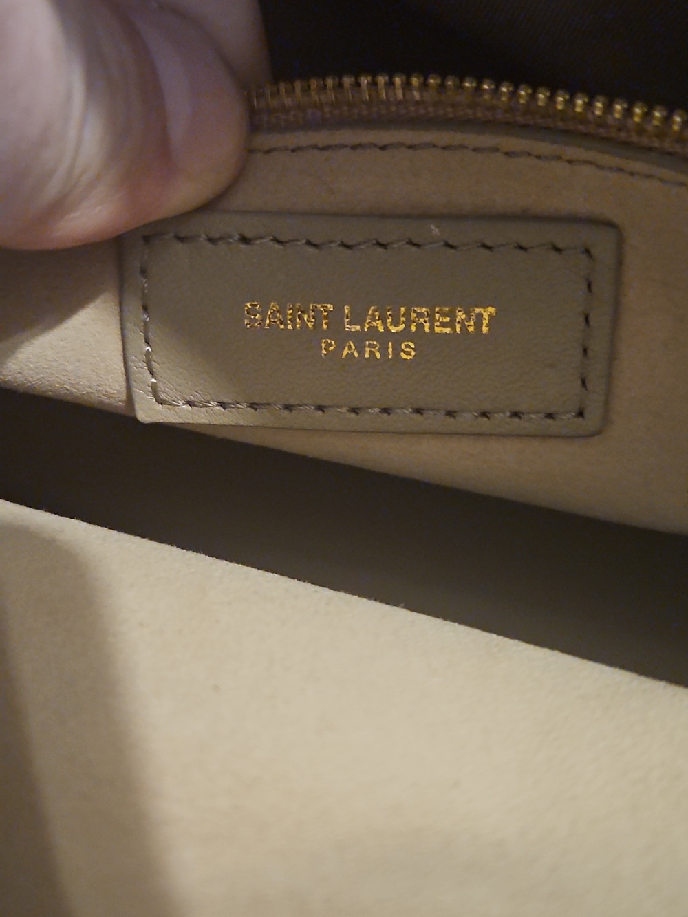 Vintage (2013) Saint Laurent Sac De Jour Medium Sized Tote Bag - Made In Italy - Picture 10 of 12